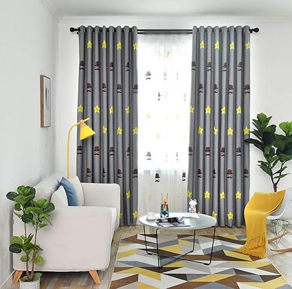 Amazon Com Pureaqu Thermal Insulated Embroidered Yellow Stars