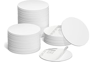 SANPOPO 60 Pieces NFC Tags NFC Cards and Tags NFC Stickers RFID Cards ntag215 Stickers with Adhesive Back for Easy Fixing Compatible with All NFC Enabled Mobile Phones & Devices