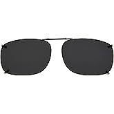 Eyekepper Large Clip On Sunglasses With Spring Draw Bar Polarized