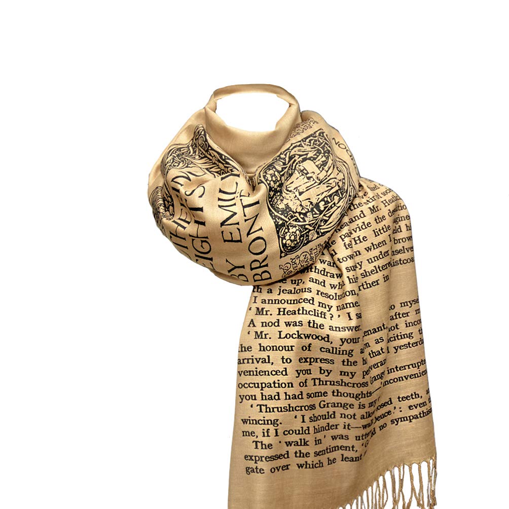 Wuthering Heights by Emily Brontë Scarf Shawl Wuthering Heights by Emily Brontë Scarf Shawl