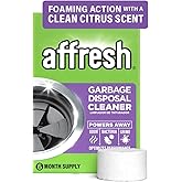 Affresh Garbage Disposal Cleaner, Helps Power Away Odor Causing Bacteria, Debris & Grime in Grind Chamber, Impeller & Drain P