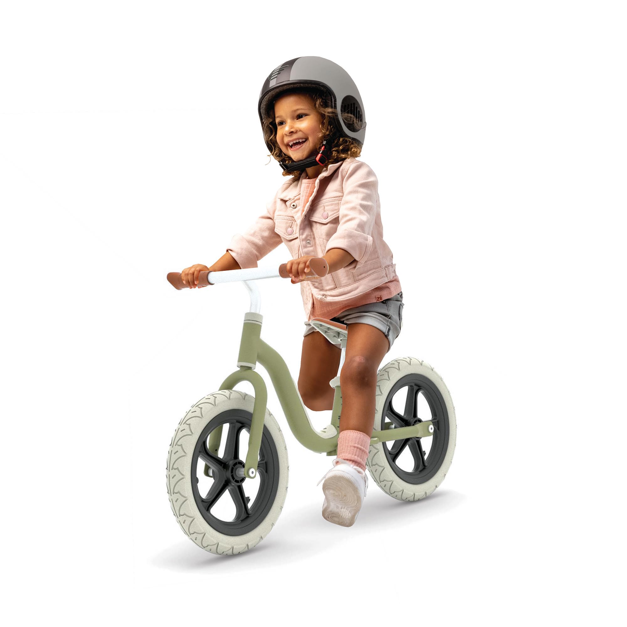 Chillafish Charlie LUX Kids Balance Bike for Ages 2-5, Lightweight Toddler Bicycle Frame, 12 Inch No-Puncture Tires, Adjustable Seat, Carry Handle