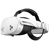 ANNAPRO Battery Head Strap Compatible with Meta Quest 3S/Quest 3, Elite Strap with 6500mAh Battery Fast Charging for Meta Que
