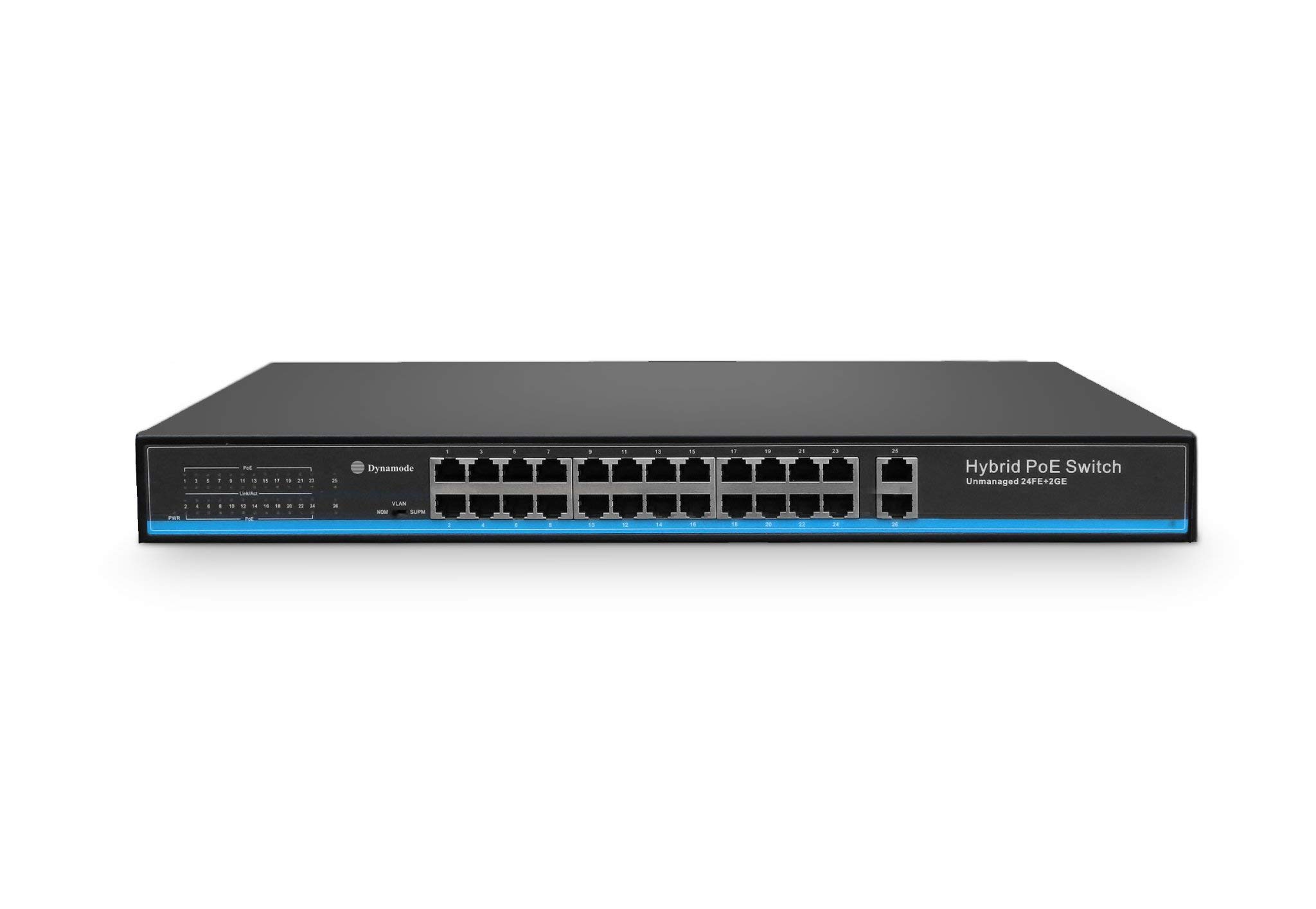 24 Port 100M POE Switch +2 GIGA uplink ports