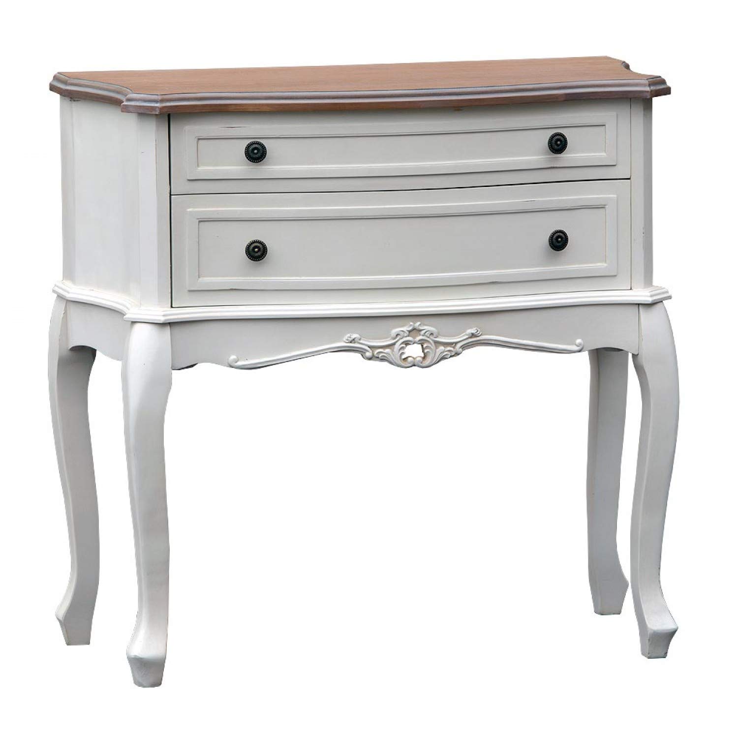 Downton Interiors Antique White Brown French Country Shabby Chic