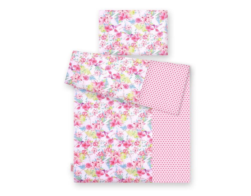 Little Rainbow LR Reversible 2pcs Baby Bedding Set Duvet Cover + Pillowcase (120x90cm for cots and cotbeds, 17), poskoli17