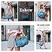 Eshow Women's Casual Canvas Hobo Shoulder Bag, Blue