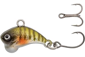 EUROTACKLE Z-Viber Micro - Ultra Light and Ice Fishing Lure - Mini Lipless Crankbait - 1/16oz Rattle Bait (0.6")