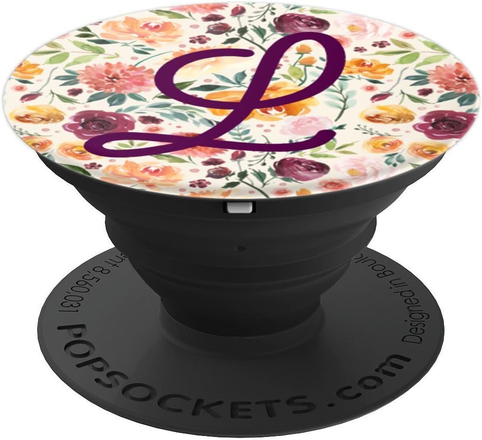 Wildflowers Initial L