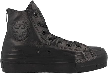 black leather converse 7