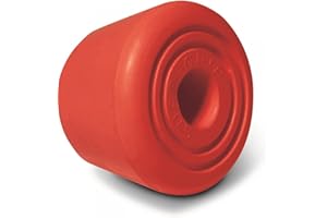 Sure-Grip Bullseye Bolt-On Toe Stops for Roller Skates – Non-Adjustable Rubber Toe Stops – Compatible with Use on 5/16" Tapped Plates, Super-X, Jogger, Marco Polo & Other Plates – Sold in Pair