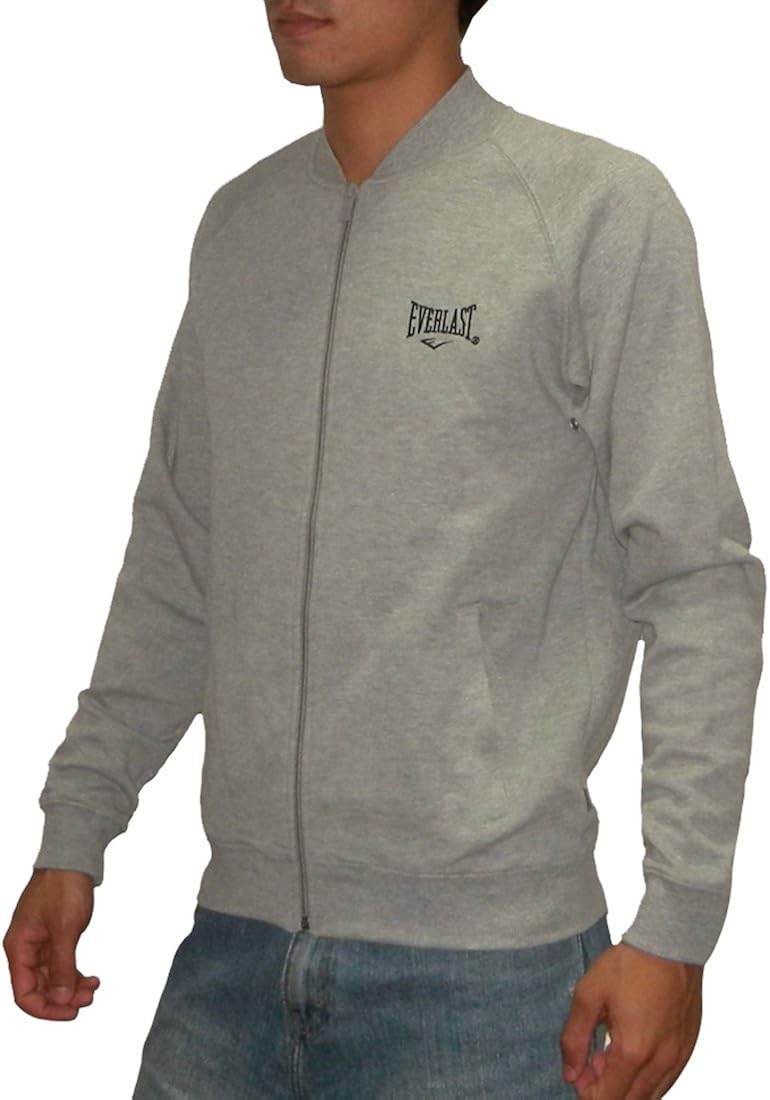 everlast plush fleece zipped hoody mens
