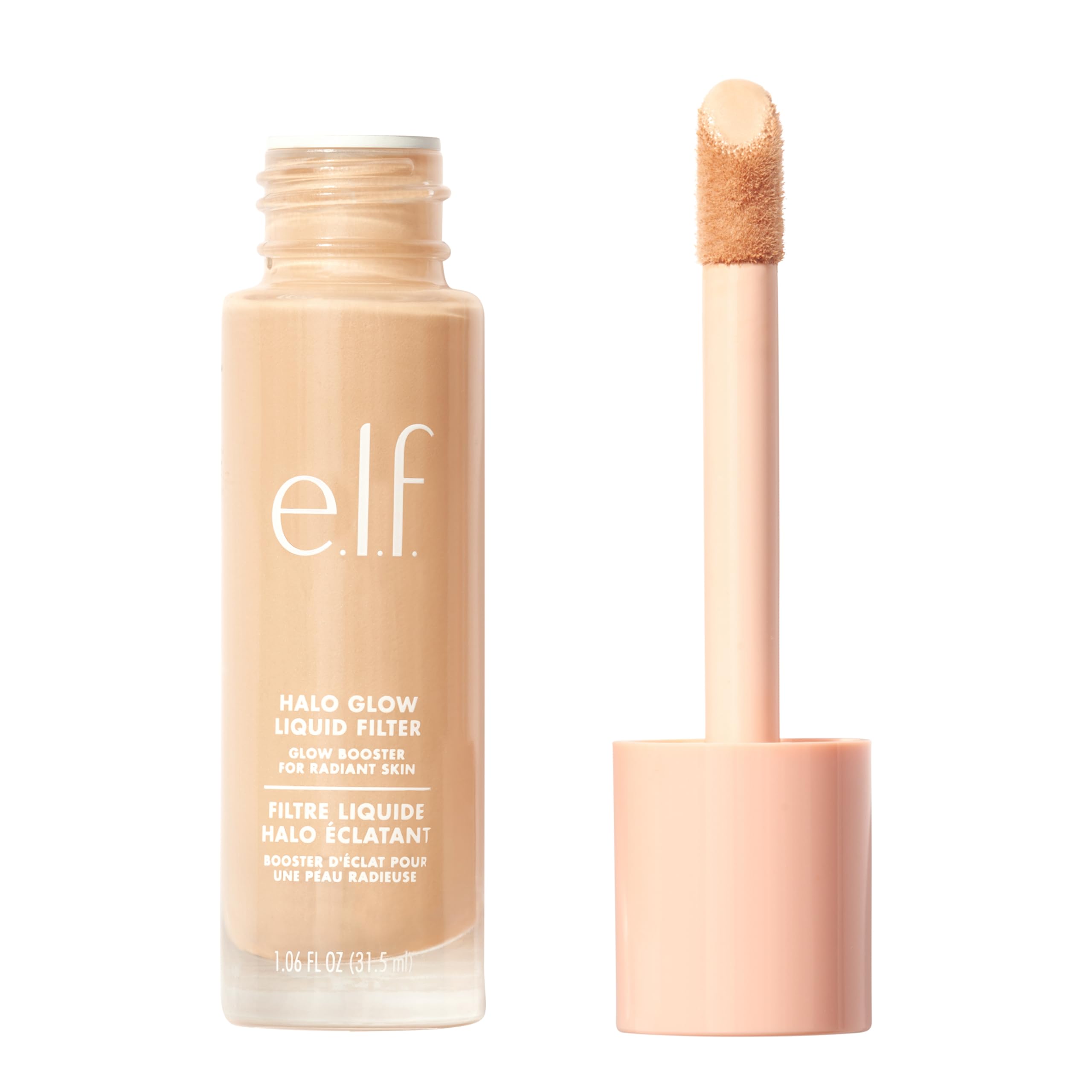 e.l.f. Halo Glow Liquid Filter, Complexion Booster For A Glowing, Soft-Focus Look, Infused With Hyaluronic Acid, Vegan & Cruelty-Free, 0 Fair — image 1