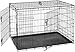 AmazonBasics Double-Door Folding Metal Dog Crate Kennel - 48 x 30 x 32.5 Inches primary