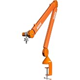 R&Oslash;DE PSA1+ Professional Studio Boom Arm with Spring Damping, Orange | Management (Orange)