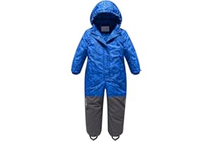 Girls Boys Snow Suit Kids One-piece Snowsuits Waterproof Jumpsuits Winter Outdoor Overalls Snowboarding Ski Suits
