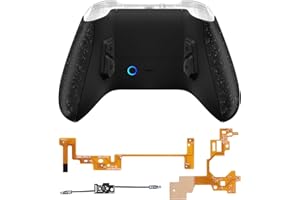 eXtremeRate Victor X Remap Kit for Xbox Series X/S, 6 Profiles & Textured Black Redesigned Back Shell & Side Rails & 4 Back Buttons for Xbox Core Controller - Controller NOT Included