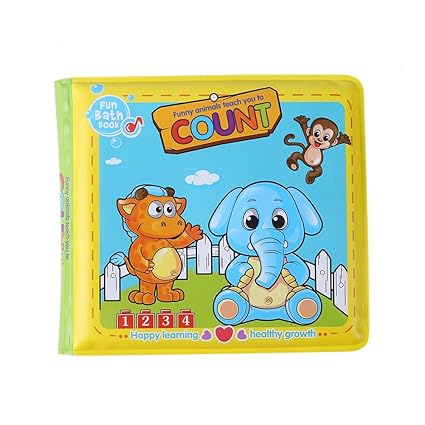 VIPECO Bath Books Baby Educational Toy EVA Tearing Resistance Books (Count A526) Reliable Quality and Durable