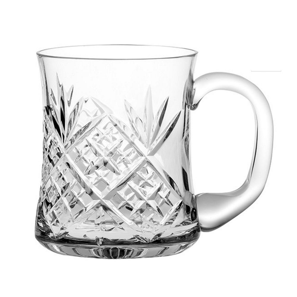 Royal Scot Crystal Edinburgh 1 Pint Tankard Beer Glass in a Gift Box