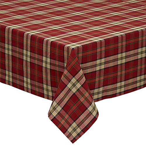 DII 100% Cotton, Machine Washable, Dinner and Holiday Tablecloth 60x84