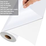 Lya Vinyl Permanent Self-Adhesive Vinyl 12x40 ft Matte White for Cricut view 2