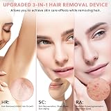 ACWOO IPL Laser Hair Removal Device, 3-in-1, Ice Cooling, 9 Levels view 4