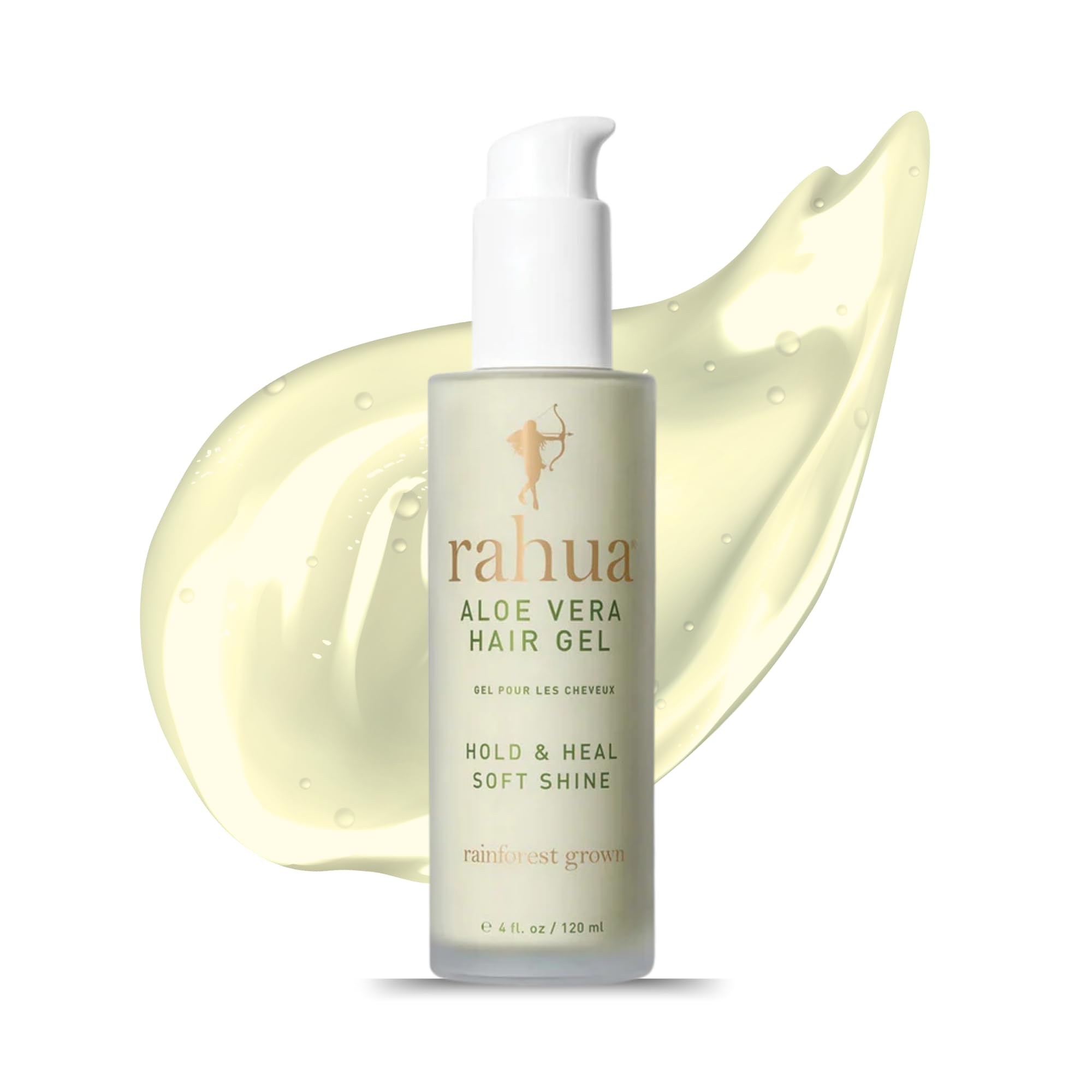 Photo 1 of Rahua Aloe Vera Hair Gel, 4 Fl Oz Flexible Smooth Soft Hold Styling Gel with Cucumber & Chlorophyll, Shine Finish, Hair Care for All Hair Types, Nourishing Naturally Infused, Plant Powered Ingredients