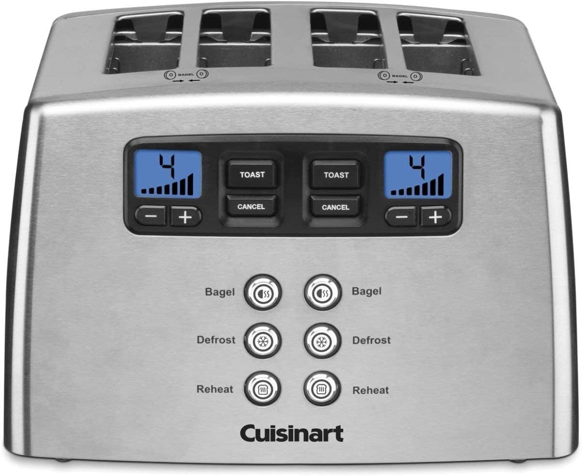 Cuisinart 4 Slice Leverless Countdown Toaster