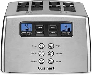 Cuisinart 4 Slice Leverless Countdown Toaster