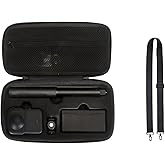 uconsmimo Waterproof & Lightweight Carrying Case for DJI OSMO 360, Portable Osmo 360 Bag with Shoulder Strap and Carry Handle, for DJI OSMO 360 Accessories