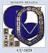 Masonic Gold Symbols Chain Collar - 24 K Plated + Free Case (as a Gift)