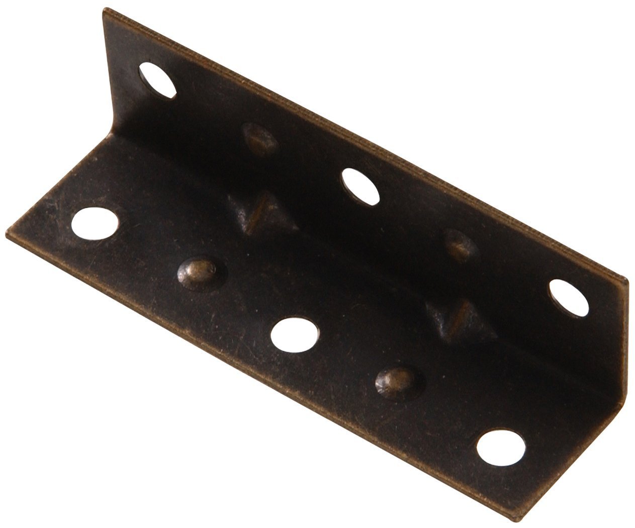 Hillman Hardware Essentials 851101 Flat Corner Brace Iron Bright