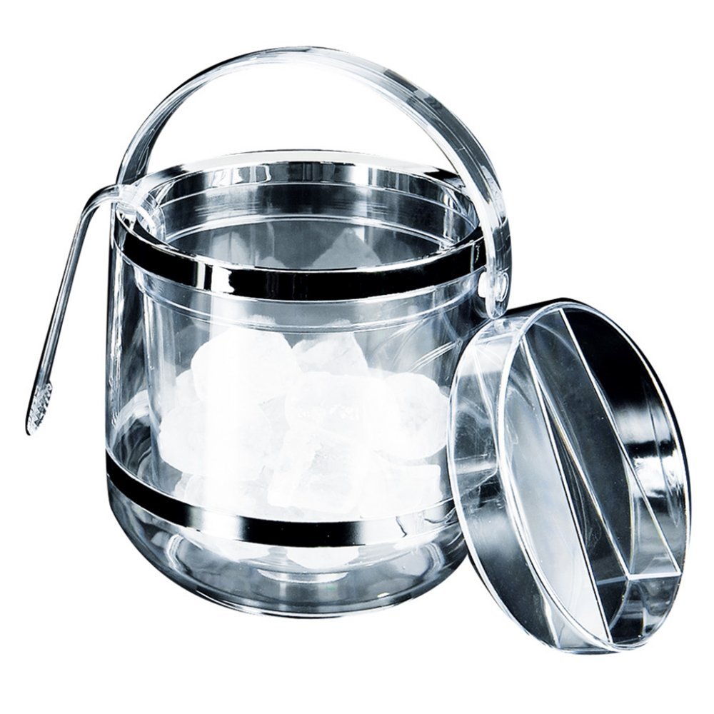 Ice Bucket Ø 19X19 Cm Clear Acrylic - 1 Units
