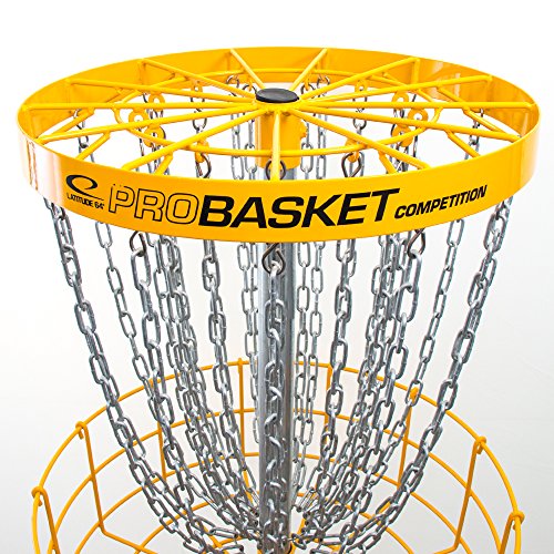 Latitude 64 Golf Discs ProBasket Competition 26 Chain Disc Golf Basket Target - Installable