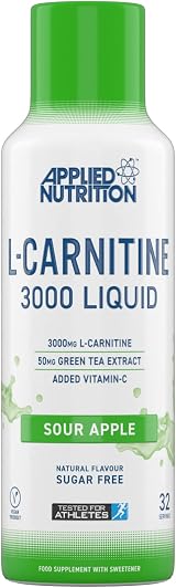 Applied Nutrition L Carnitine 3000 Liquid Sour Apple 480ml 32 Servings