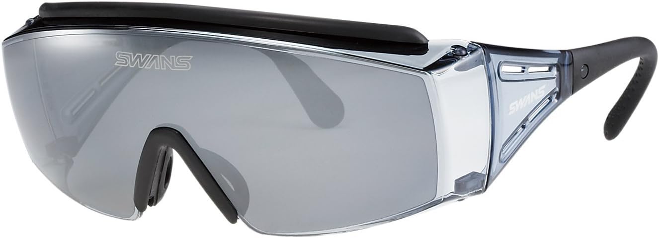 Amazon Swans スワンズ サングラス メガネの上からかける オーバーグラス 偏光レンズモデル Og1 0751 Sil シルバー Swans スワンズ スポーツサングラス