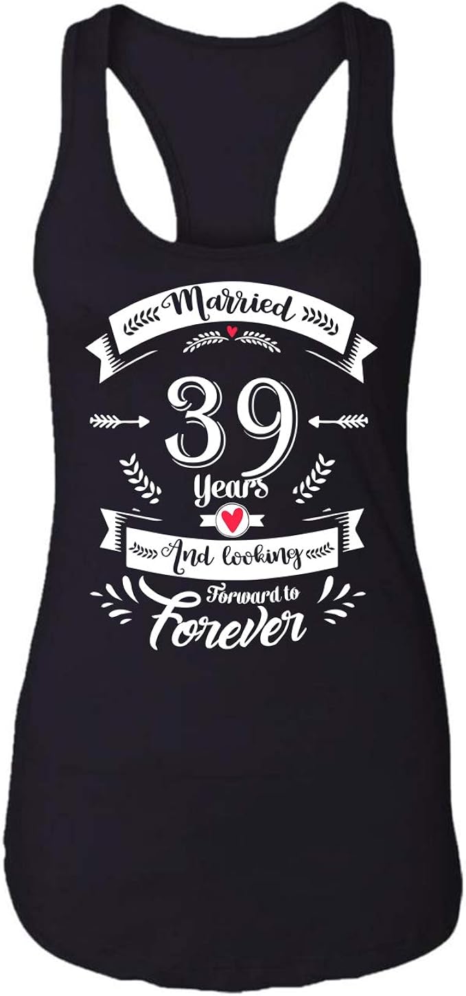 Amazon.com: Married 39 Years & Forever-Wedding Gift Couple ...