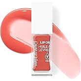 wet n wild Lip Oil - Lightweight, Non-Sticky, Hydrating &amp; Nourishing Formula with 7 Conditioning Oils, Vegan &amp; Cruelty-Free - Cedar Rose