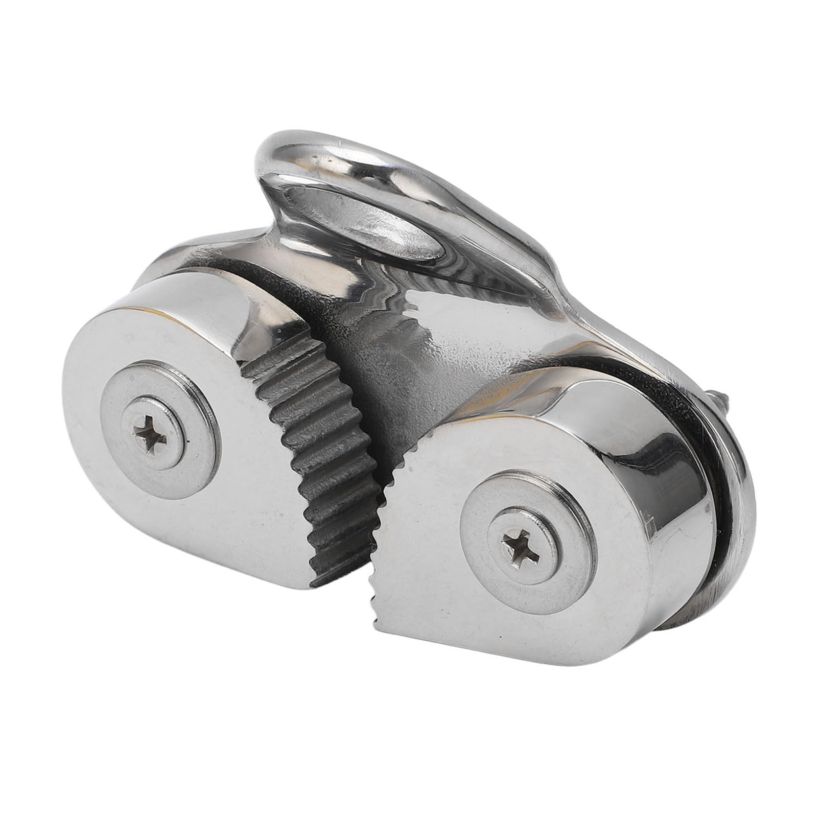 Cam Cleat, Rust Proof Stainless Steel High Load Fairlead Leading Ring Cam Cleat 3 To 15mm Rope for Sailing