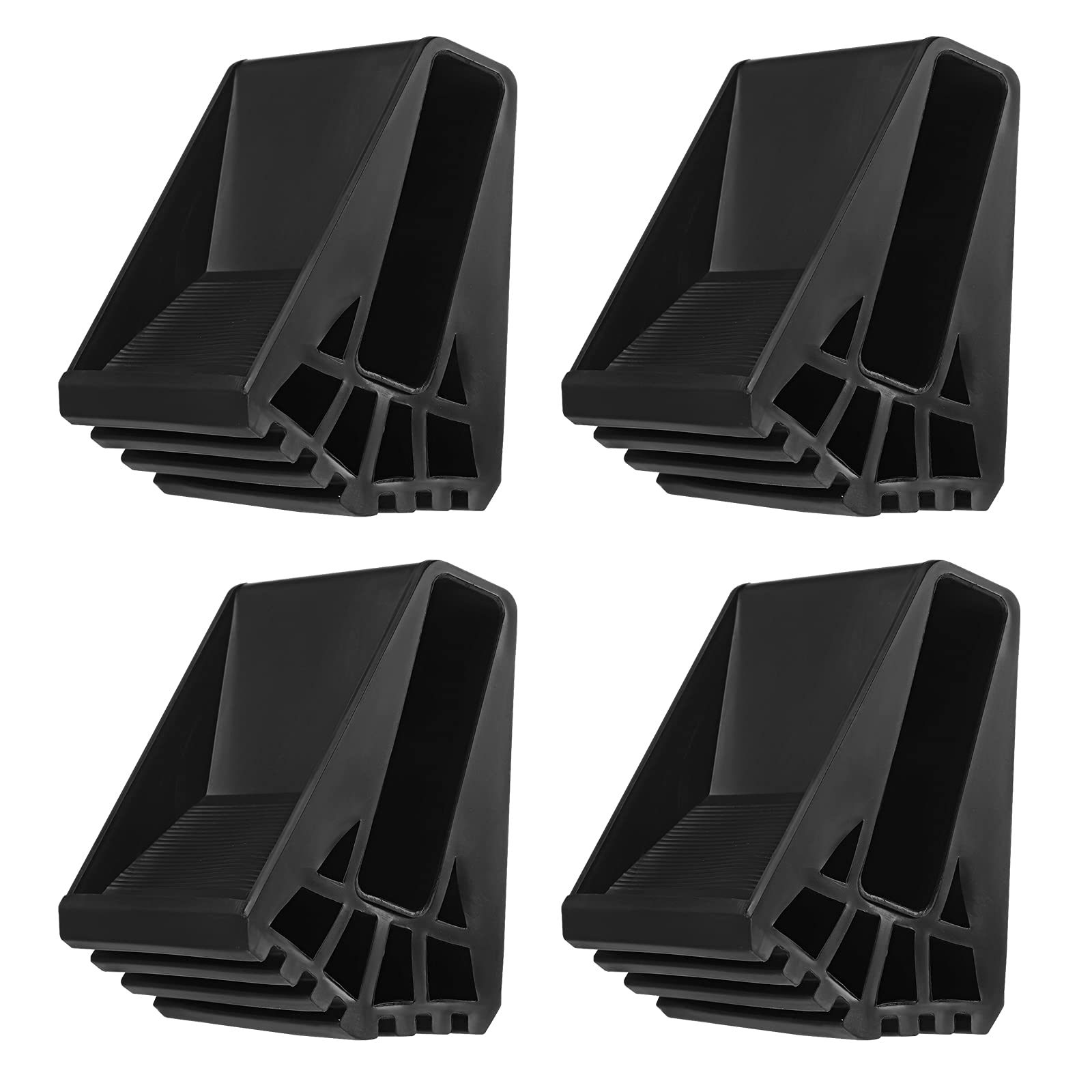 Balacoo Ladder Feet Cover,4pcs Non Slip Extension Ladder Feet Rubber Pads Cover Rubber Security Bumpers Replacement