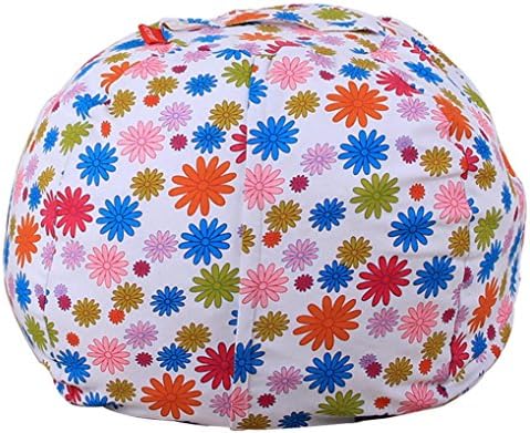 huichang Stuff 'n Sit - The Stuffable Storage Bean Bag - Clean up Your Kid's Room and Put Those Stuffed Animals to Work for You (H)