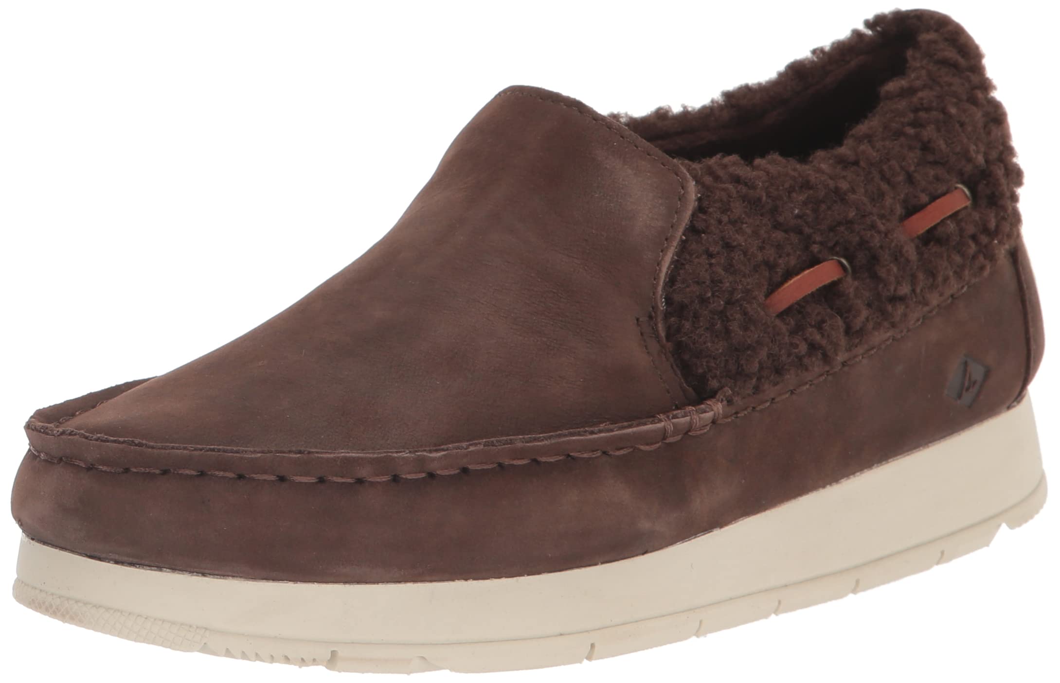Sperry Women’s MOC-Sider Moccasin, Brown Leather, 10