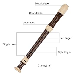 Soprano Recorder Descant Flauta Recorder 8 Hole ABS