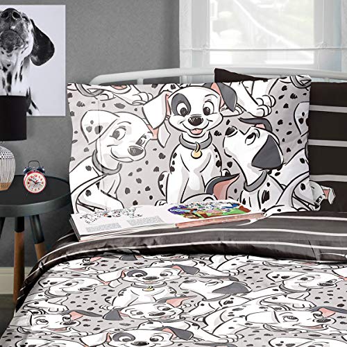 Dalmatians Disney 101 Reversible Rotary Single Bed Duvet Unfilled Quilt