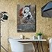 wall26 Canvas Print Wall Art Banksy Les Miserables with French Flag Graffiti & Street Art Pop Culture Illustrations Pop Art Bohemian Multicolor Dark for Living Room, Bedroom, Office - 16