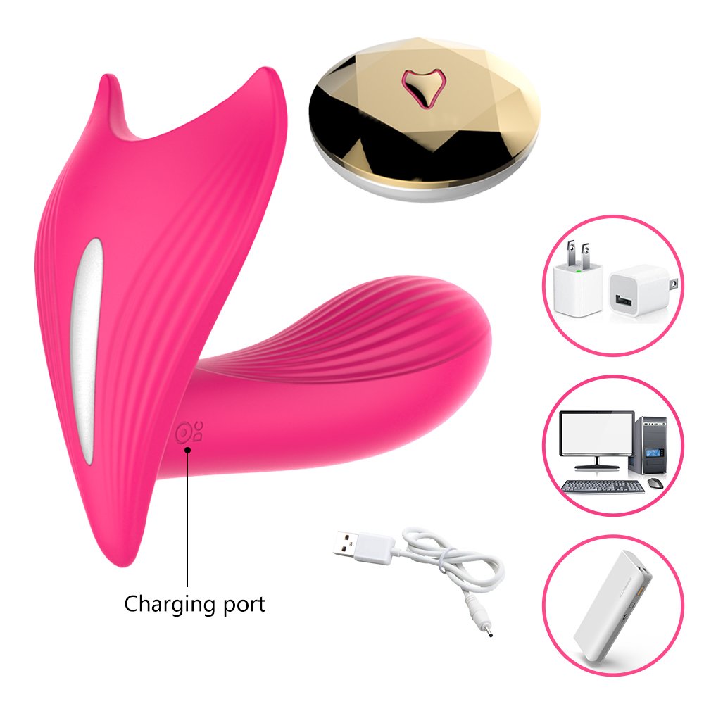Bullet Vibrating Massagers * Multifunktionale 10 Frequency Wireless Fernbedienung Vibrierende Ei / Kegel Ball * Geschenk Spielzeug für Frauen & Mädchen Blasenkontrolle & Becken Boden Übungen (Lila)