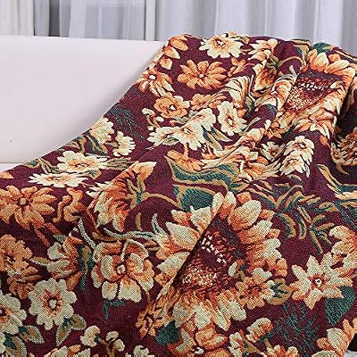 Bohemian Style Sofa Throws Warm Thick Armchair Cover Soft Cotton Thread Blanket Tassels Throw Blanket Sofa Chair Cover Tablecloth Colorful Tribal Pattern Buy Online At Best Price In Uae Amazon Ae