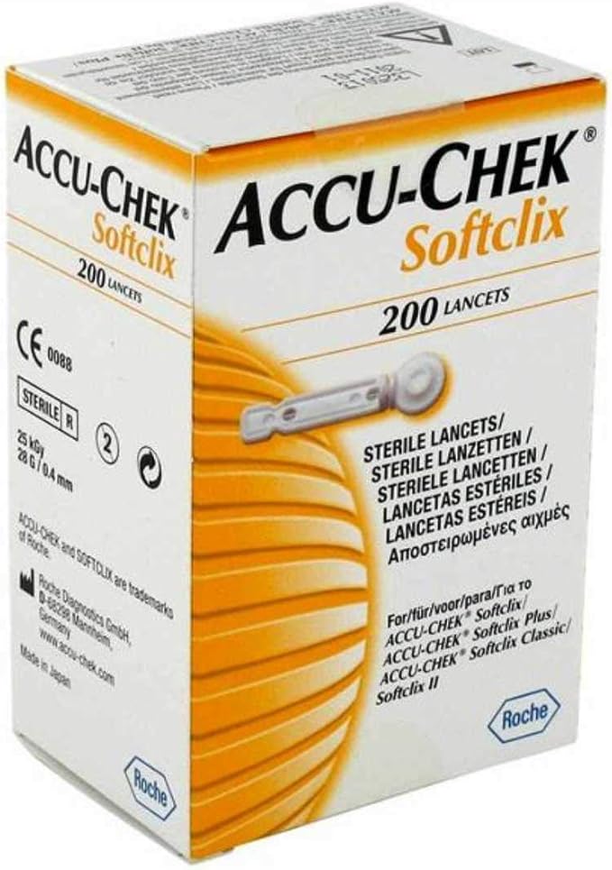 Roche AccuChek Softclix 200 Lancets Amazon.co.uk Health & Personal Care