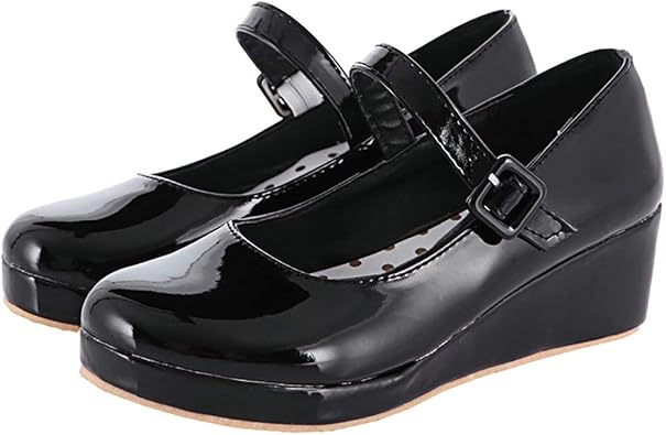 black patent mary janes womens