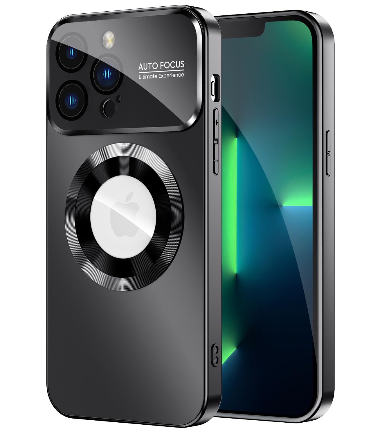 MAKAVO Magnetic for iPhone 13 Pro Case, Built-in